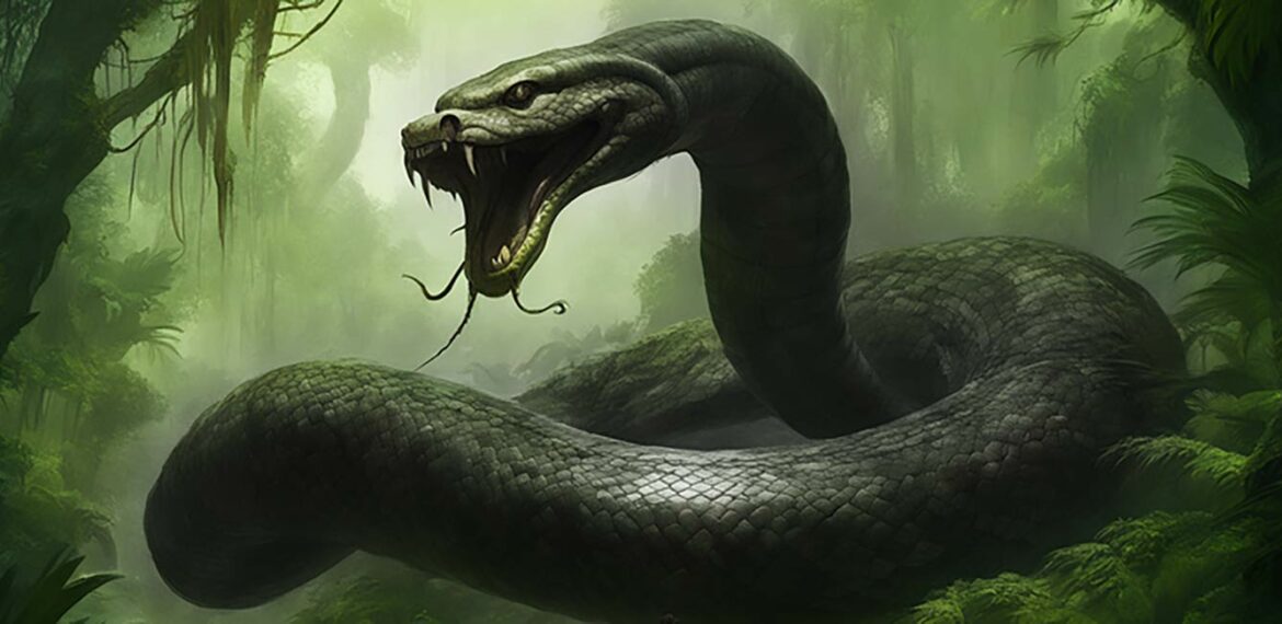 Giant Viper Snake